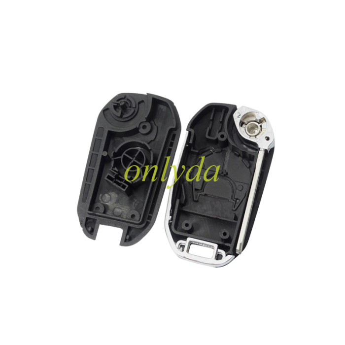 For Nissan 2 button  remote key blank with badge