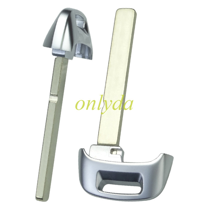 Audi 3 button remote key blank with blade no badge