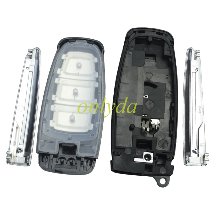 Audi 3 button remote key blank with blade no badge
