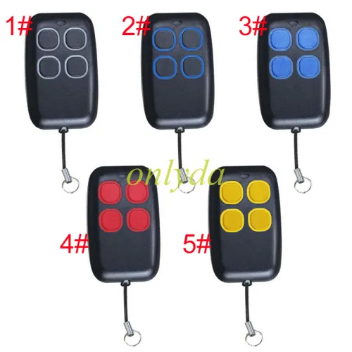 Face to Face remote 4 button with  433.92mhz/315mhz ， pls choose mhz .