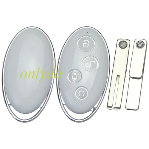 For BYD 4 button  remote key blank with blade