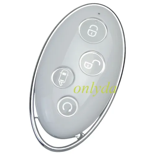 For BYD 4 button  remote key blank with blade