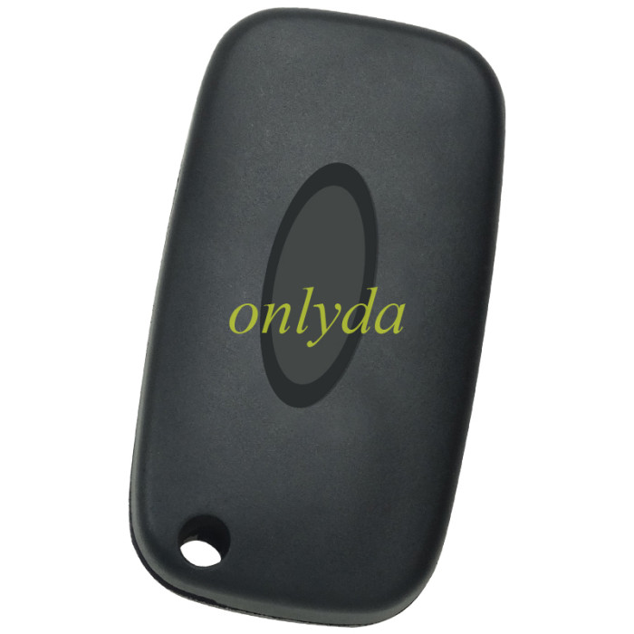 For Benz smart 3 button remote key shell with badge place