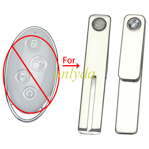 For BYD  remote key emergency blade