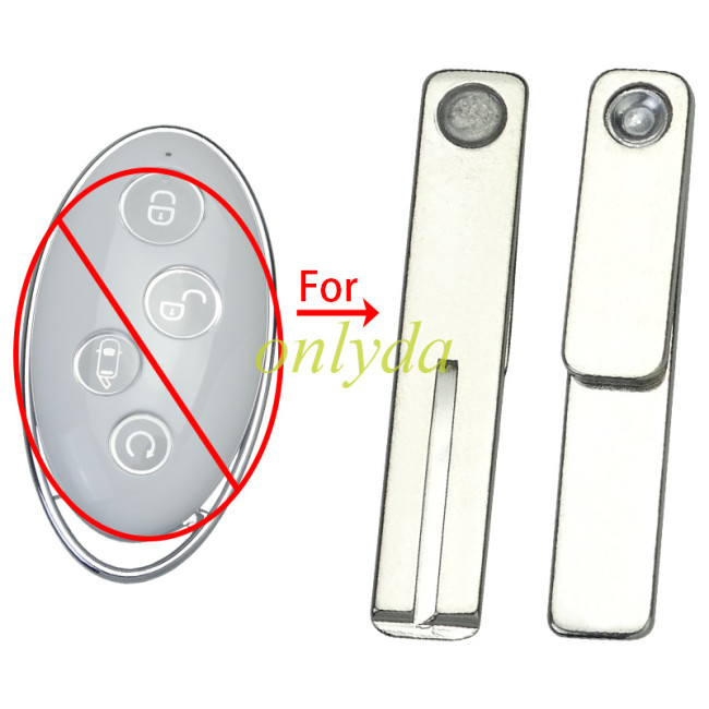 For BYD  remote key emergency blade