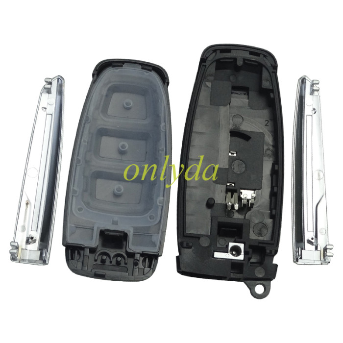 for Audi 3 button remote key blank without badge,it is Painted