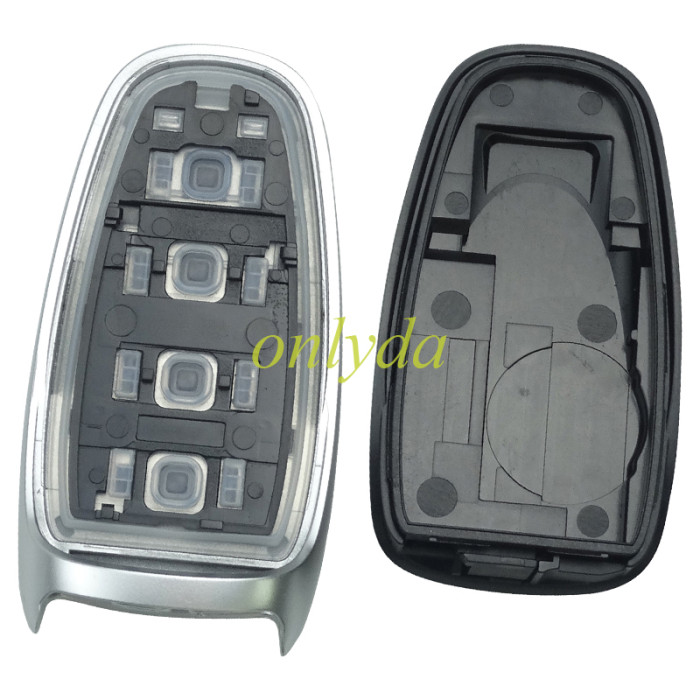 For Hyundai remote key blank with badge , please choose button