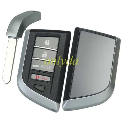 For Acura 3+1button remote Key Shell with blade