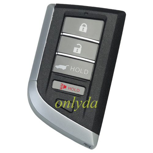 For Acura 3+1button remote Key Shell with blade
