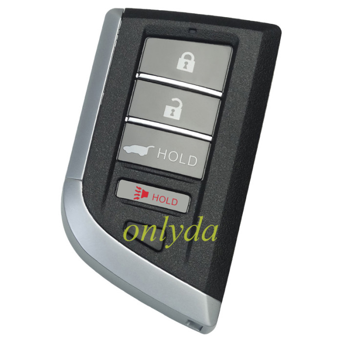 For Acura 3+1button remote Key Shell with blade