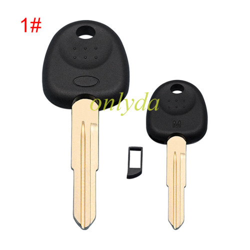 For Kia Emmergency key blade，The key blade is yellow, pls choose blade