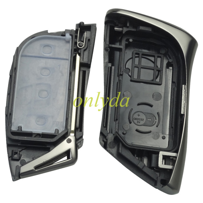For Lexus  modified remote key blank with blade with badge , pls choose button
