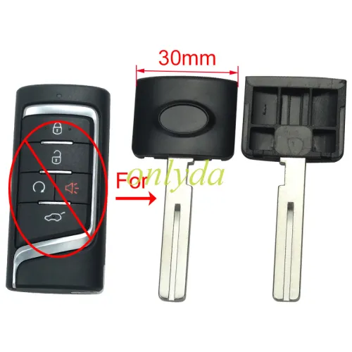 For Trumpchi  G8 emergency  key blade 30MM