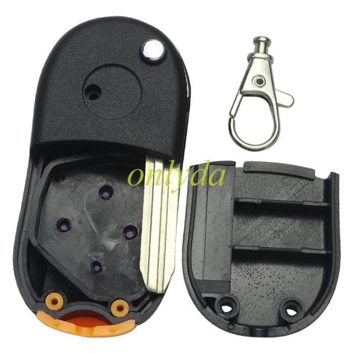 For Toyota  remote key blank  with Toy43 blade  , pls choose button model