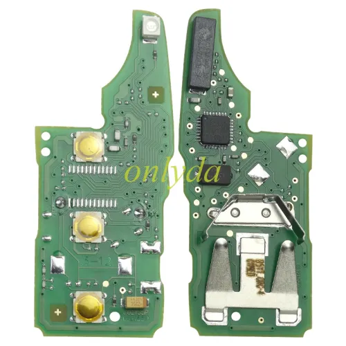 For VW Sagitar,polo, golf 3 button remote key with  model Number  5KO-959-753AB/AD with 434mhz 48 chip  original PCB+original shell