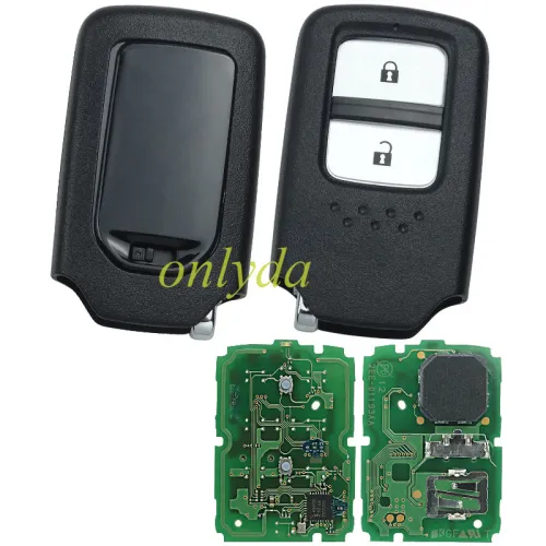 For Honda Original 2 Button smart keyless remote key with 313.8 mhz with 4A chip  Model ： TWB1J0118 for XRV HRV