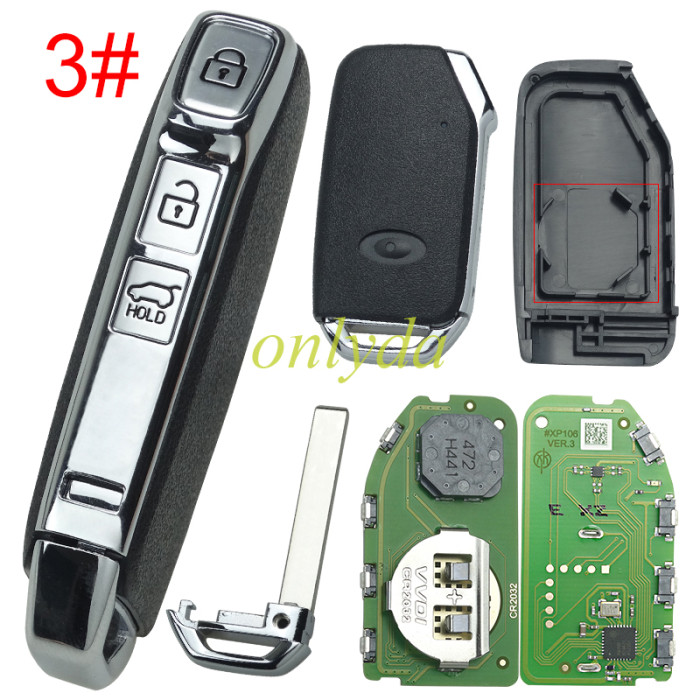 XZKA82EN xhorse remote for hyundai and kia models