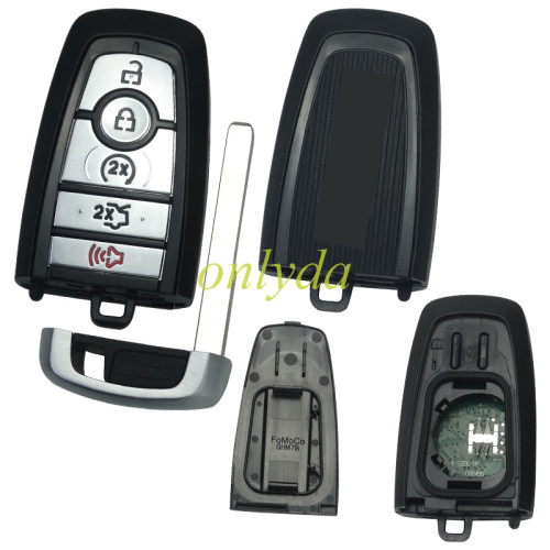 OEM Smart Key For RAPTOR Buttons:5   Frequency:902MHz Transponder:HITAG PRO ID49  Part No: KL7T-15K601-BA keyless go AUTOMATIC START
