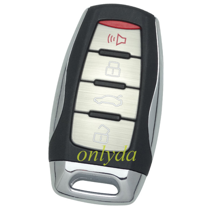 Original GWM  Great Wall HAVAL 4 button remote key with trunk  ASK with 434MHZ, with Type 47 Plus transponder chip