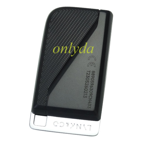 Original LYNK CO Car Keyless Remote Key fob  for 18-22  Lynk & Co Smart Key  01 / 02 / 03 / 05   with ID8A  and 3 Buttons 433MHz (OEM) 3 pcs /set