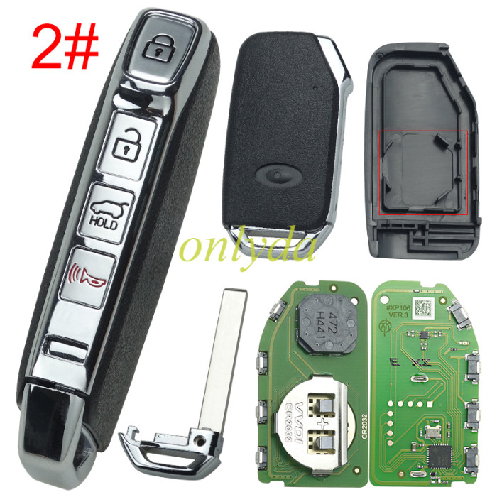 XZKA82EN xhorse remote for hyundai and kia models