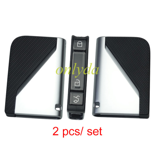 Original LYNK CO Car Keyless Remote Key fob Lynk & Co Smart Key 01 / 03  ID8A | 3 Buttons | HU101 | 433MHz (OEM) 2 pcs/ set