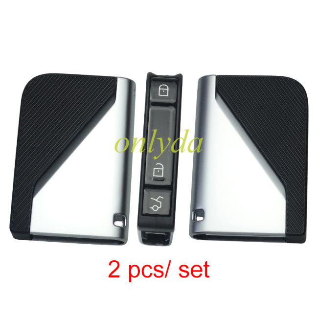 Original LYNK CO Car Keyless Remote Key fob Lynk & Co Smart Key 01 / 03 ID8A | 3 Buttons | HU101 | 433MHz (OEM) 2 pcs/ set