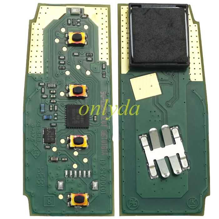 Original GWM  Great Wall HAVAL 4 button remote key with trunk  ASK with 434MHZ, with Type 47 Plus transponder chip