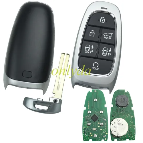 For Hyundai Santa Fe 2023 Proximity Remote Key Smart Fob  for Hyundai Staria 2023 NEW version   6 Buttons 433MHz  PN: 95440-S1640 with HITAG 3 - ID47 NCF29A1X chip  95440S1640 FCC ID：TQ8-FOB-4F44