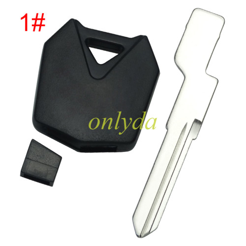 For KAWASAKI Motorcycle key bank with left blade, pls choose color