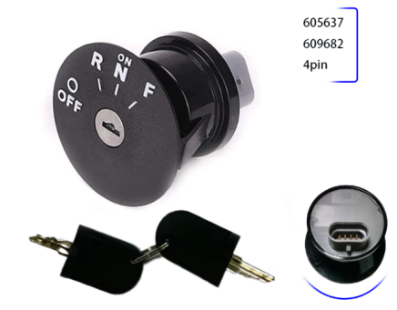 Golf sightseeing cart power lock SECOLO master lock lock core forward and backward switch 609682