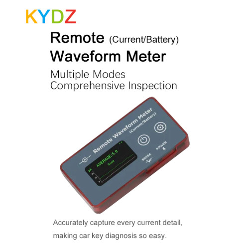 KYDZ test car remote control current waveform meter + car remote control frequency meter