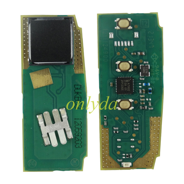 Original GWM  Great Wall POE 3 button / 4 button remote key with  ASK with 434MHZ, with Type 47 Plus transponder chip