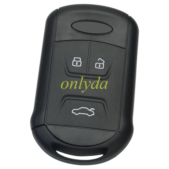 For Chery smart 3 button remote key with original cover and aftermarket PCB with 7953chip with 434mhz
