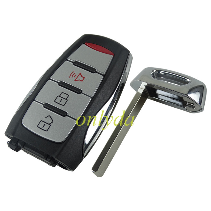 Original GWM  Great Wall POE 3 button / 4 button remote key with  ASK with 434MHZ, with Type 47 Plus transponder chip