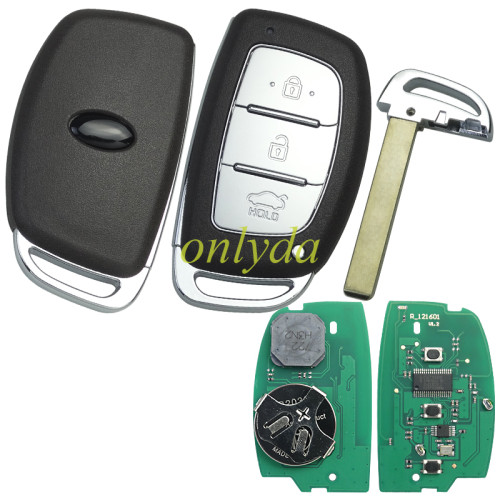 For Hyundai Ioniq 2019 SmartKey Remote 3 Button 433MHz 95440-G2600 47chip aftermarket key