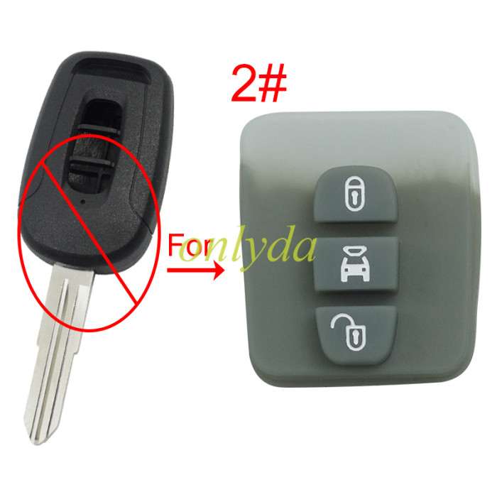 For Chevrolet remote key pad