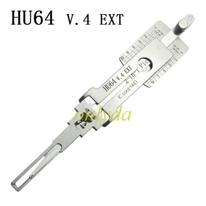 Benz HU64 V.4 EXT Lock pick, for ignition lock, door lock, and decoder, ! used for Mercedes-Benz，chrysler,Maybach,It can only be used on cars after 2019 years