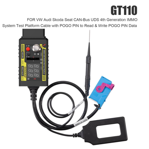 GODIAG GT110 Test Platform Cable with Pogo PIN for VW Audi Skoda Seat CAN-Bus UDS 4th Generation IMMO System Test Platform Cable