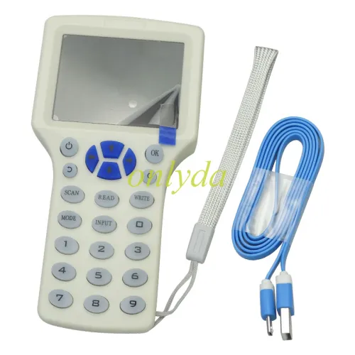 English Voice Version Multi-frequency ID Card Reader IC Keychain Replicator IC Card Integrated Foreign Trade Copy Machine