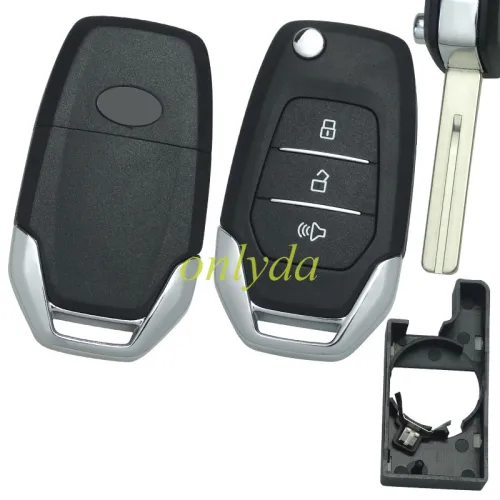 Original Maxus remote key shell with Key blade without slot