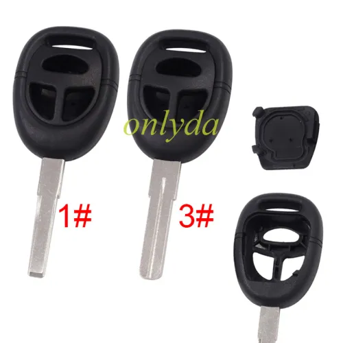 Super Stronger GTL shell  SAAB 3 button remote key shell ,pls choose blade