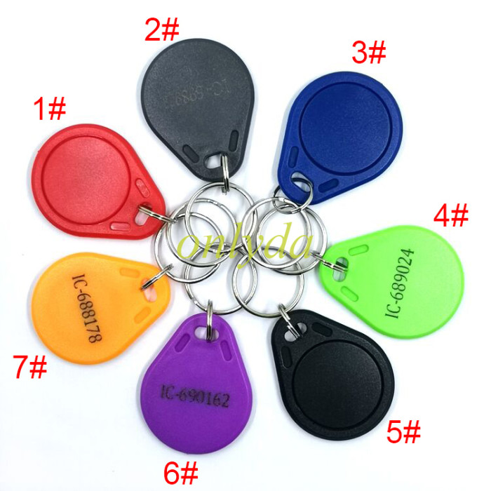 The special card IC 13.56mhz induction buckle can be reused, use with the Induction card Duplicators.