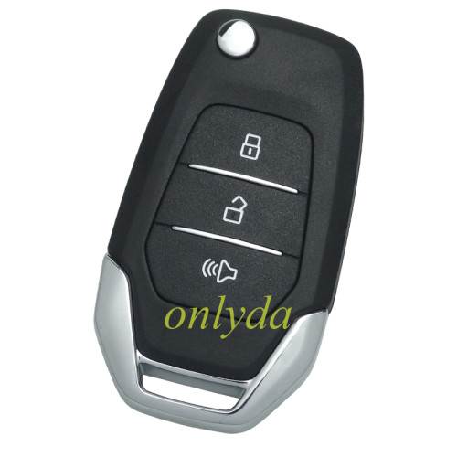Original Maxus remote key shell with Key blade without slot