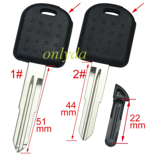 Super Stronger GTL shell  Suzuki transponder key blank  with blade without badge , pls choose blade