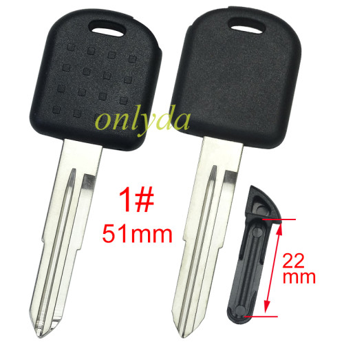 Super Stronger GTL shell  Suzuki transponder key blank  with blade without badge , pls choose blade