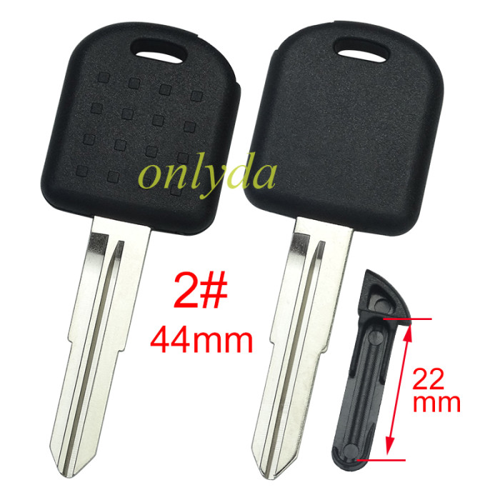 Super Stronger GTL shell  Suzuki transponder key blank  with blade without badge , pls choose blade