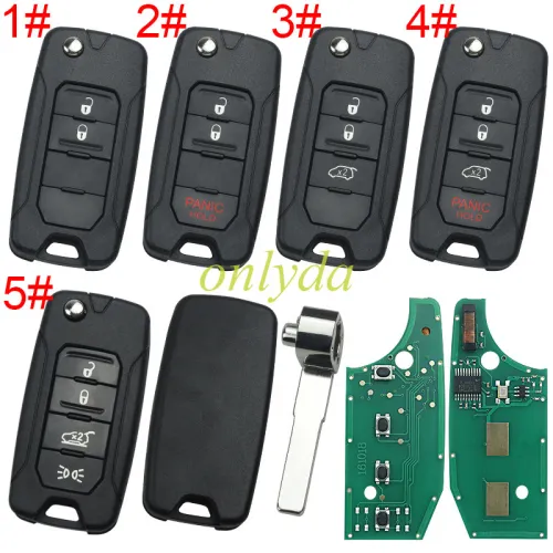 For Chrysler 2,3,4,2+1,3+1 button remote 315mhz OHT692427AA