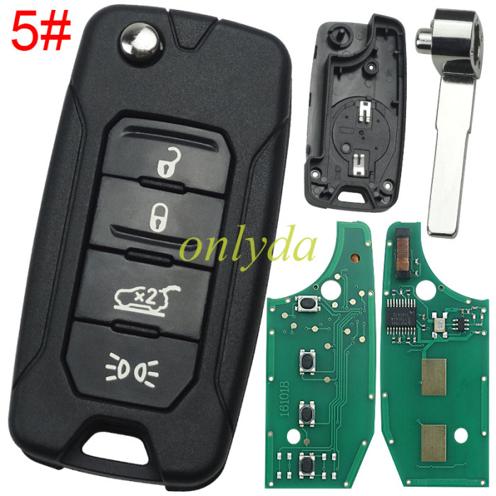 For Chrysler 2,3,4,2+1,3+1 button remote 315mhz OHT692427AA