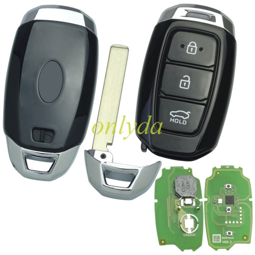 For Hyundai 3 button smart Keyless remote key with 434mhz 8A chip Proximity Key FCCID:95440-G3100 PN number : SYEC3F0B1608